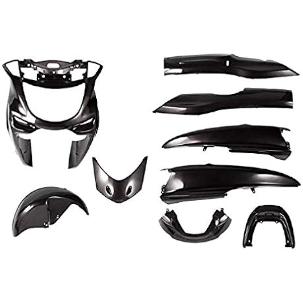 Bike Parts Center Majesty 250 (SG03J) Exterior 9-piece Set, White, White 3034