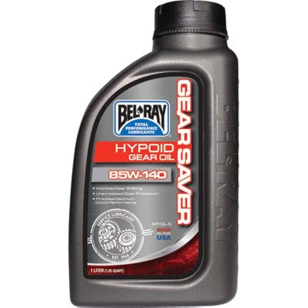 BEL-Ray 99230-B1LW Gear Saver Hypoid Gear Oil 80 W-90 liters (99230-B1LW)