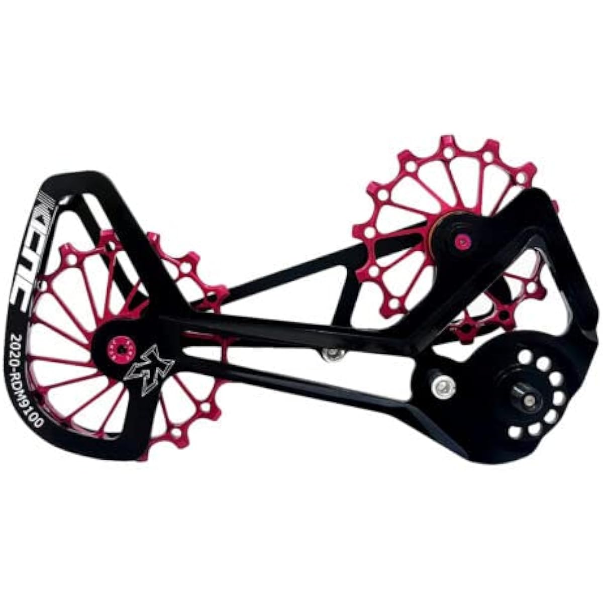 KCNC MTB Oversized Pulley Cage For Shimano XTR RD-M9100 , Red, SK2617