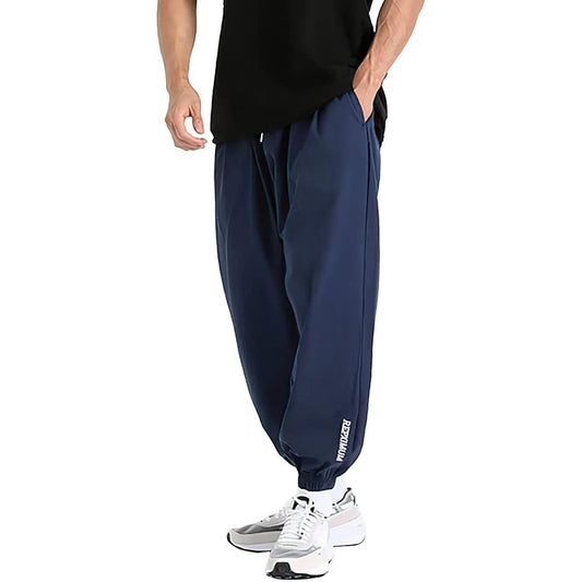 [NORRA] Jogger Pants Men's Jersey Bottom (Quick Dry x Breathable) Sweat Pants Spring Summer Pants Training Long Pants Large Size Stretch Skinny Pants Running Pants Sports Pants