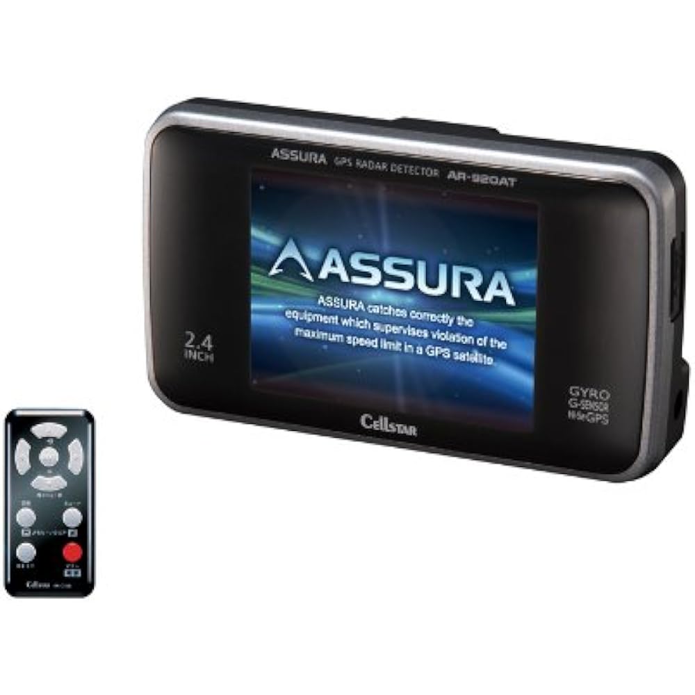 CELLSTAR One Body Type GPS Radar Detector AR-920AT