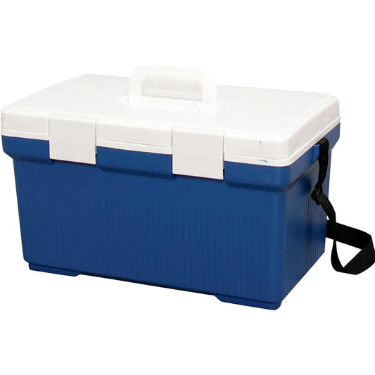 Iris Ohyama Cooler Box Cold Storage Blue Camping Outdoor Sports Day