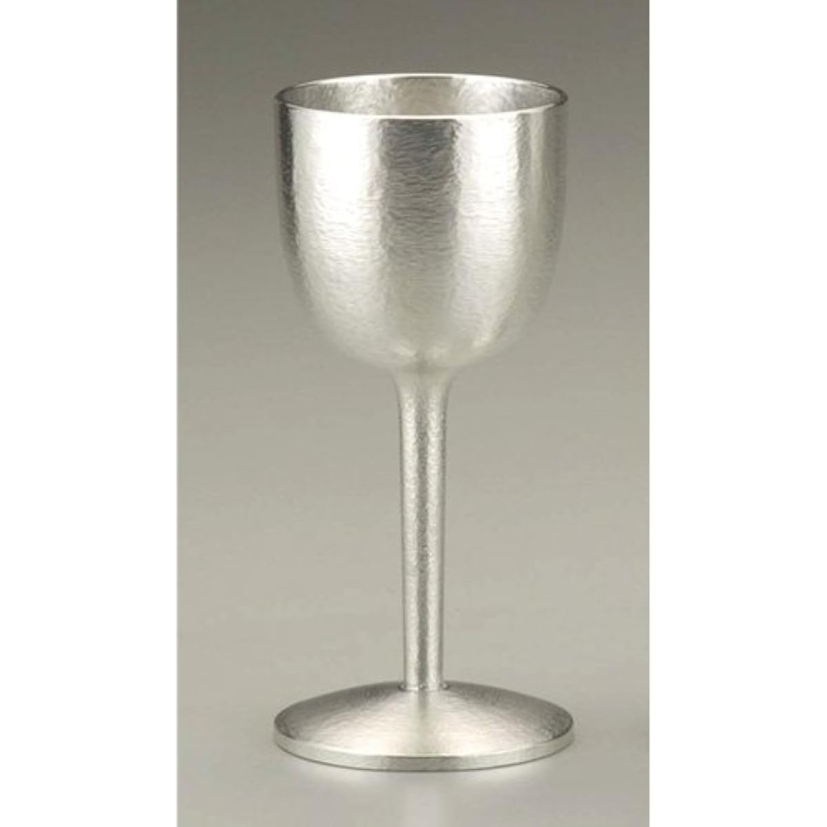 Gift only one (traditional craft/Osaka tin ware) wine cup/silky
