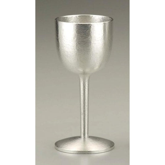 Gift only one (traditional craft/Osaka tin ware) wine cup/silky