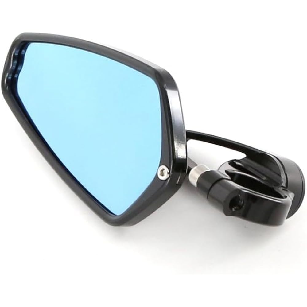CNC Triangle Bar End Mirror Black Ver.2 1101714