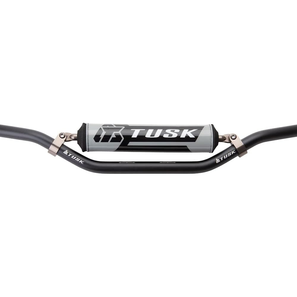 TUSK T-10 Aluminum 7/8 inch handlebar CR Mid Bend Black