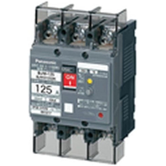 Panasonic Earth Leakage Breaker BJW Type Motor Protection 125AF 3P3E 100A Sensitivity Current Switching BJW31009K