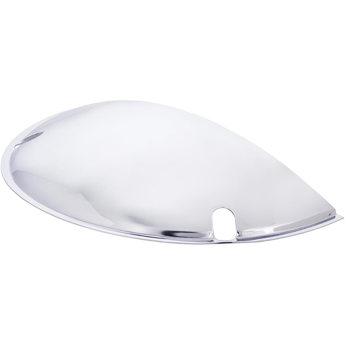 UNITED PACIFIC 10476 Chrome Half Moon Sealed 7 inch headlight chrome plating stainless steel steel strong structure - 1 set (2 packs)