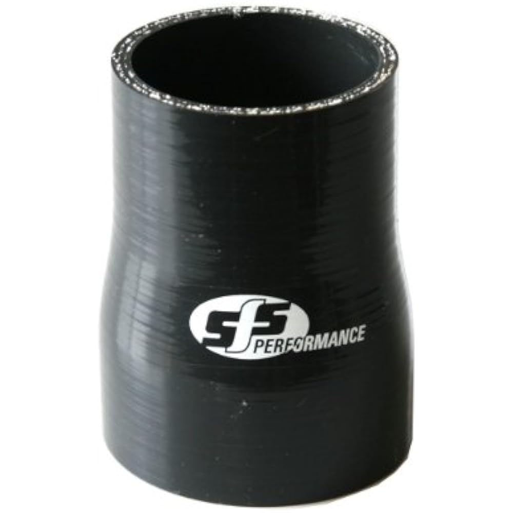 SFS Different Diameter Silicone Hose Reducer Hose 60-70mm Inner Diameter Black SR60-70BK