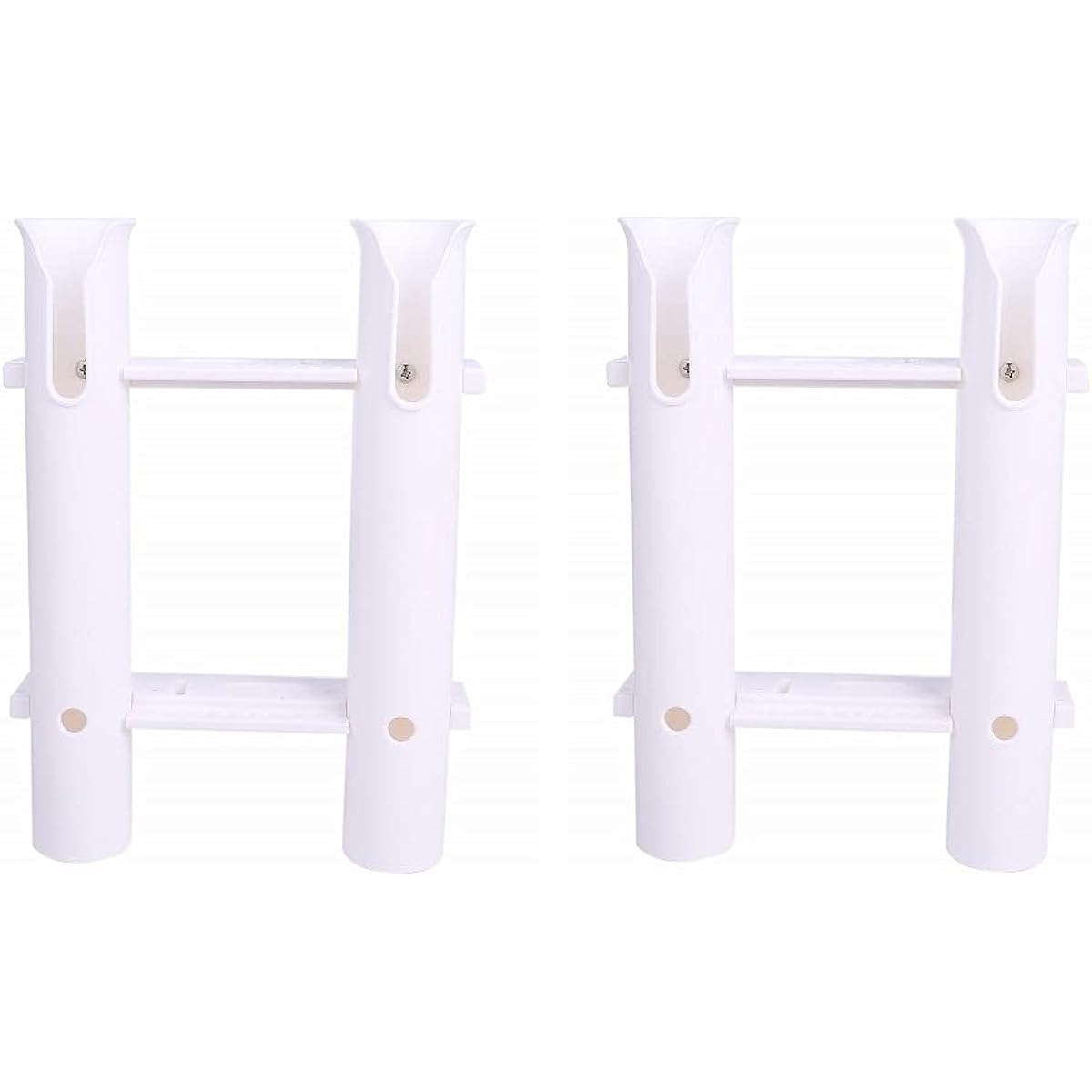 Rod holder with dedicated mounting bolts and nuts