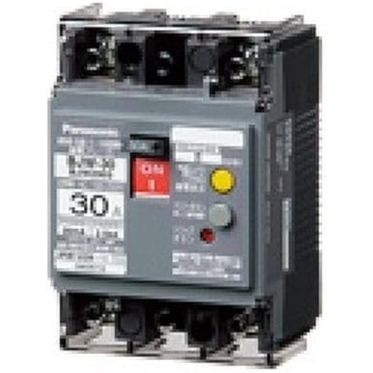Panasonic Earth Leakage Breaker BJW-30 Type 3P3E with OC 7.1A 30mA Motor Protection BJW30713