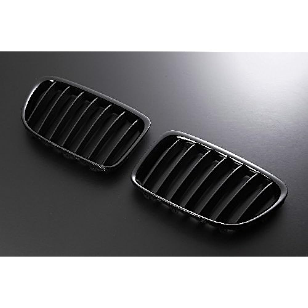 Import Kidney Grille BMW X1 E84 09-UP Gloss Black