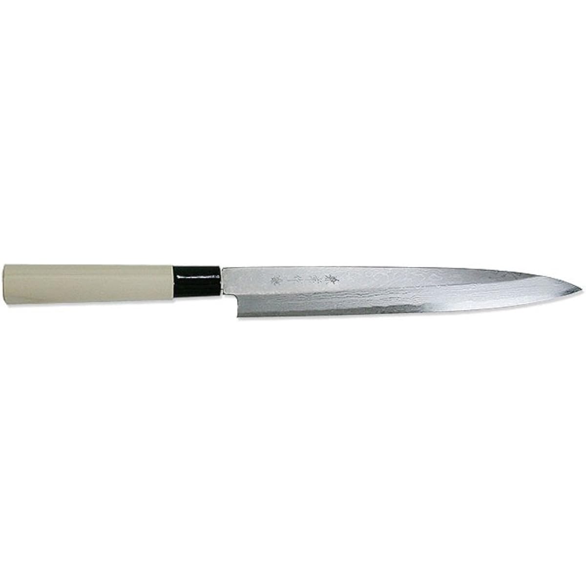 Kanetsune Seki Shirogami Damascus Yanagiba Magnolia Pattern 240mm KC-502