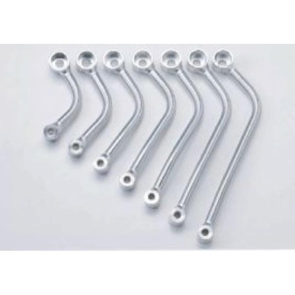 Nankai MST150FR Universal Muffler Stay, ?0.5 inches (12 mm), FR Type Silver