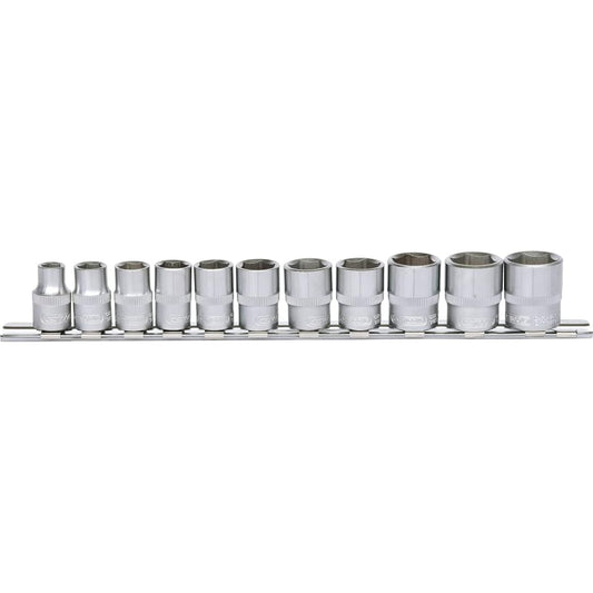 KS TOOLS 3/8" CLASSIC Hexagonal socket set 11 pcs 8-19mm 911.0608