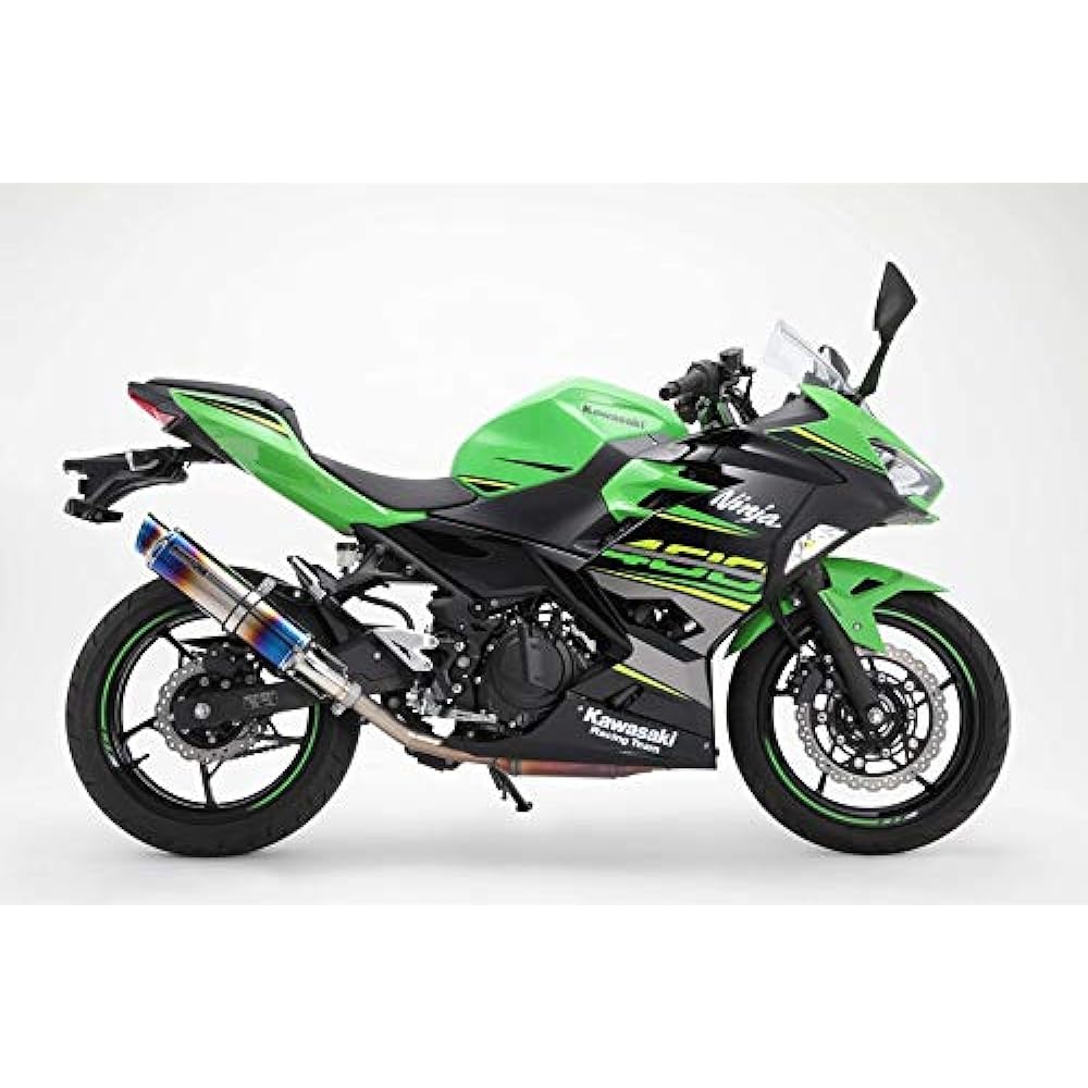 BEAMS R-EVO2 Slip-on Heat Titanium Silencer Government Certification NINJA400 2018~ G431-54-P1J