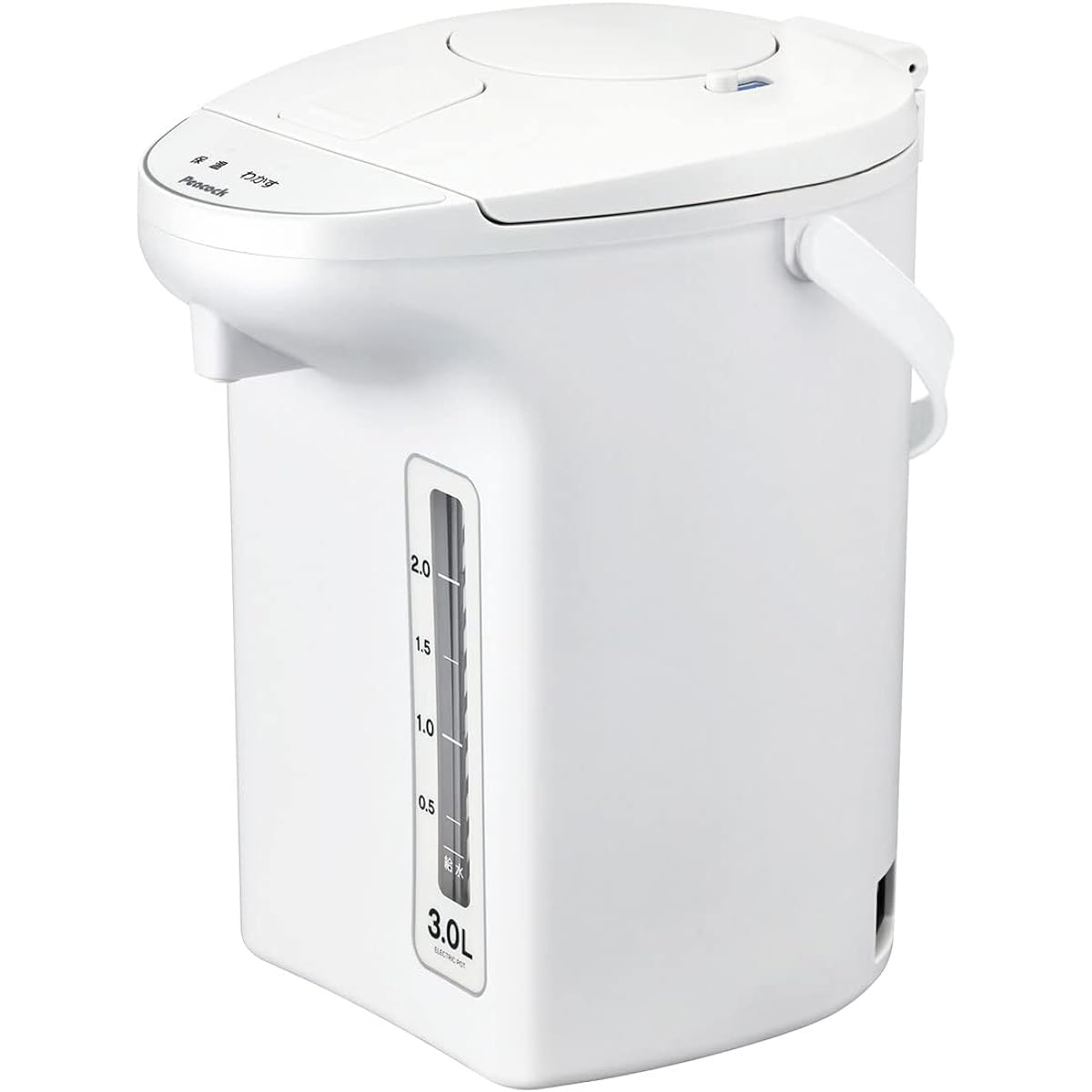 [30-day extended warranty card included] Peacock electric kettle 3L thermal insulation, removable top lid, water boiler, lock function, dry heating prevention