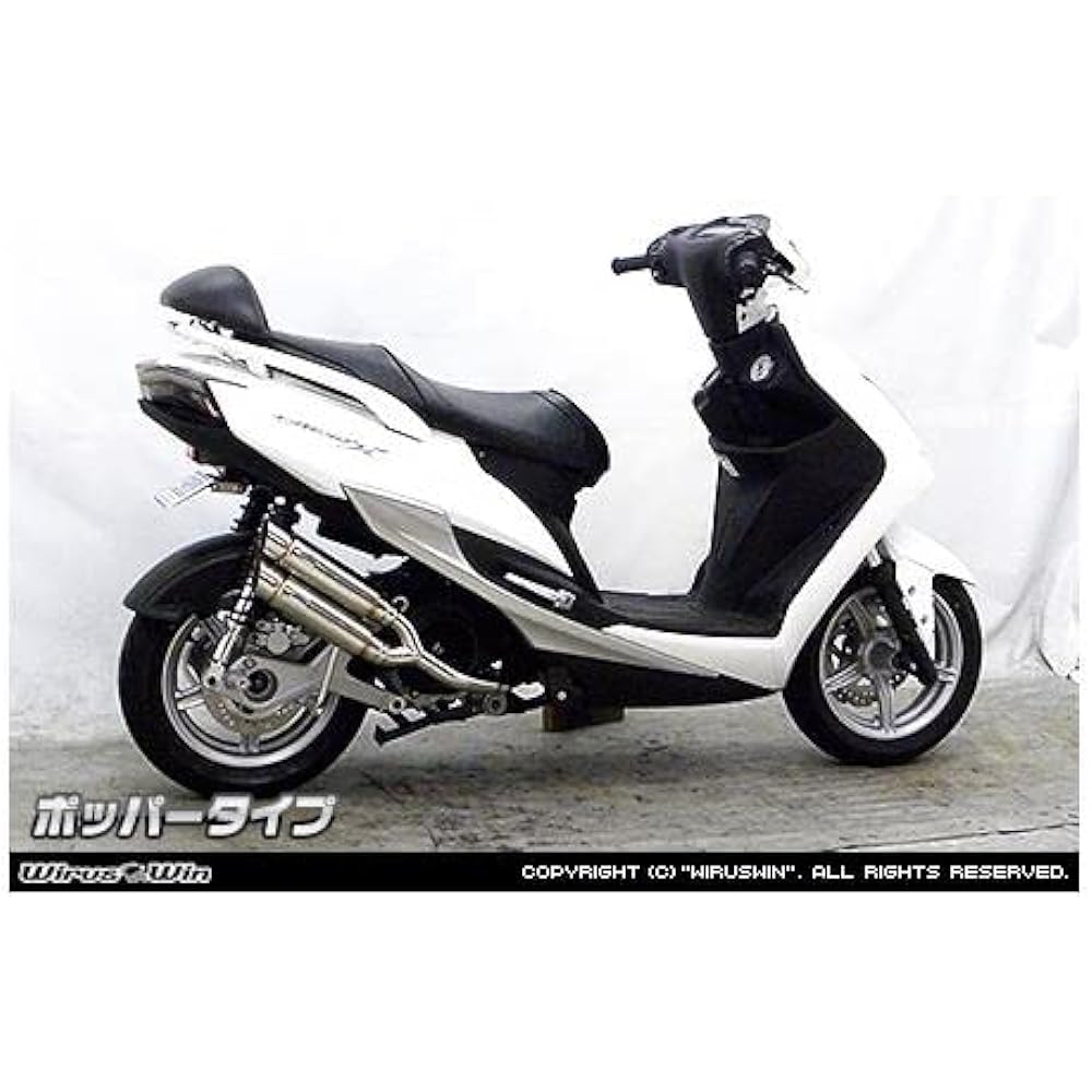 Wiluswin Atomic Twin Muffler/Popper Cygnus X SR 4 Type