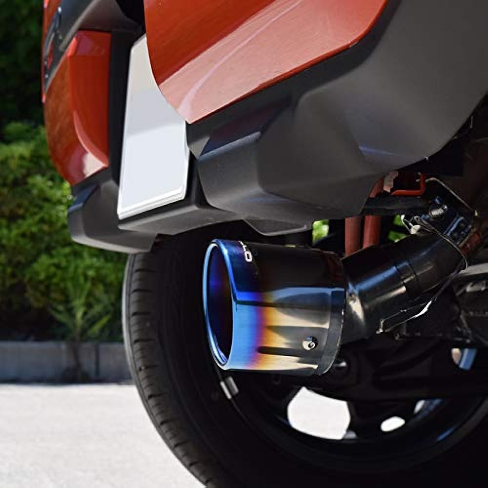 [sz003] Rosso Modelo MARVELOUS T1 Muffler Cutter Hustler MR52S 4WD Turbo Exclusive Titanium Outlet Flare Crossover MS52S