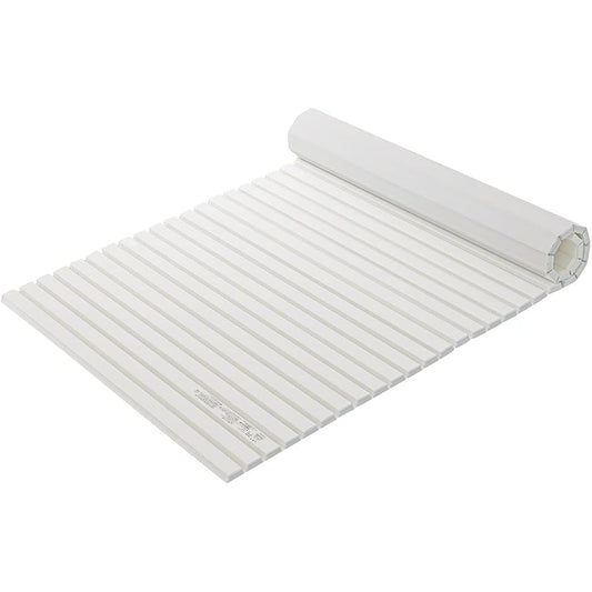 Pearl Metal Bath Lid Shutter Type W16 80 x 162.5cm Antibacterial Mildew Resistant Made in Japan Ivory Simple Pure Ag HB-6294