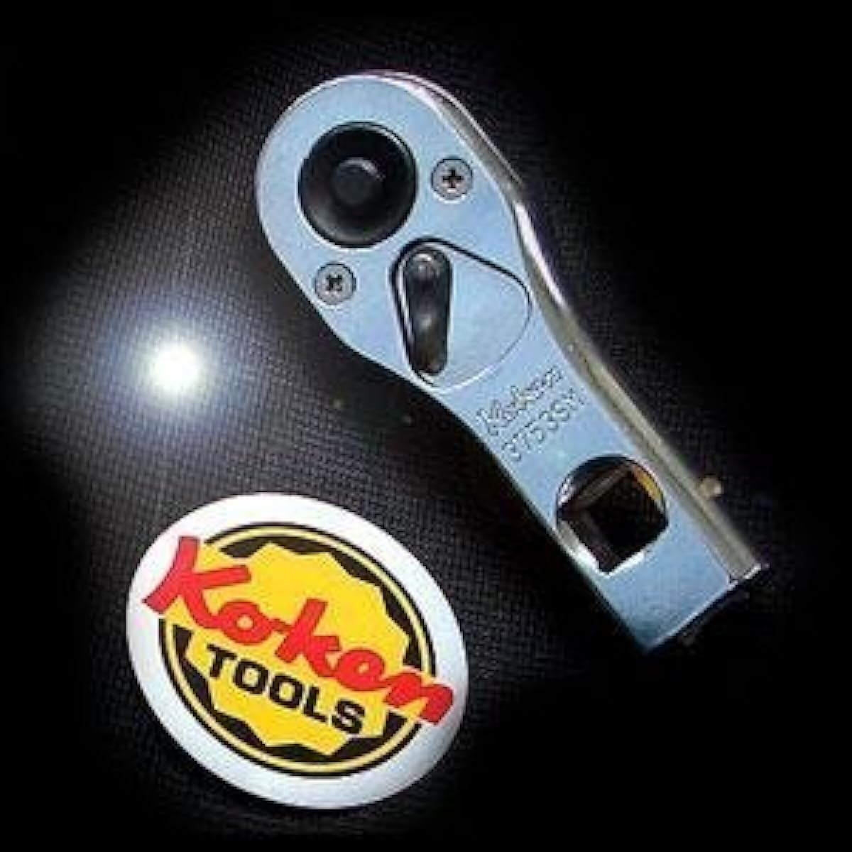 Koken 3/8(9.5mm)SQ. Push button type multi ratchet Total length 81mm 3753SMB