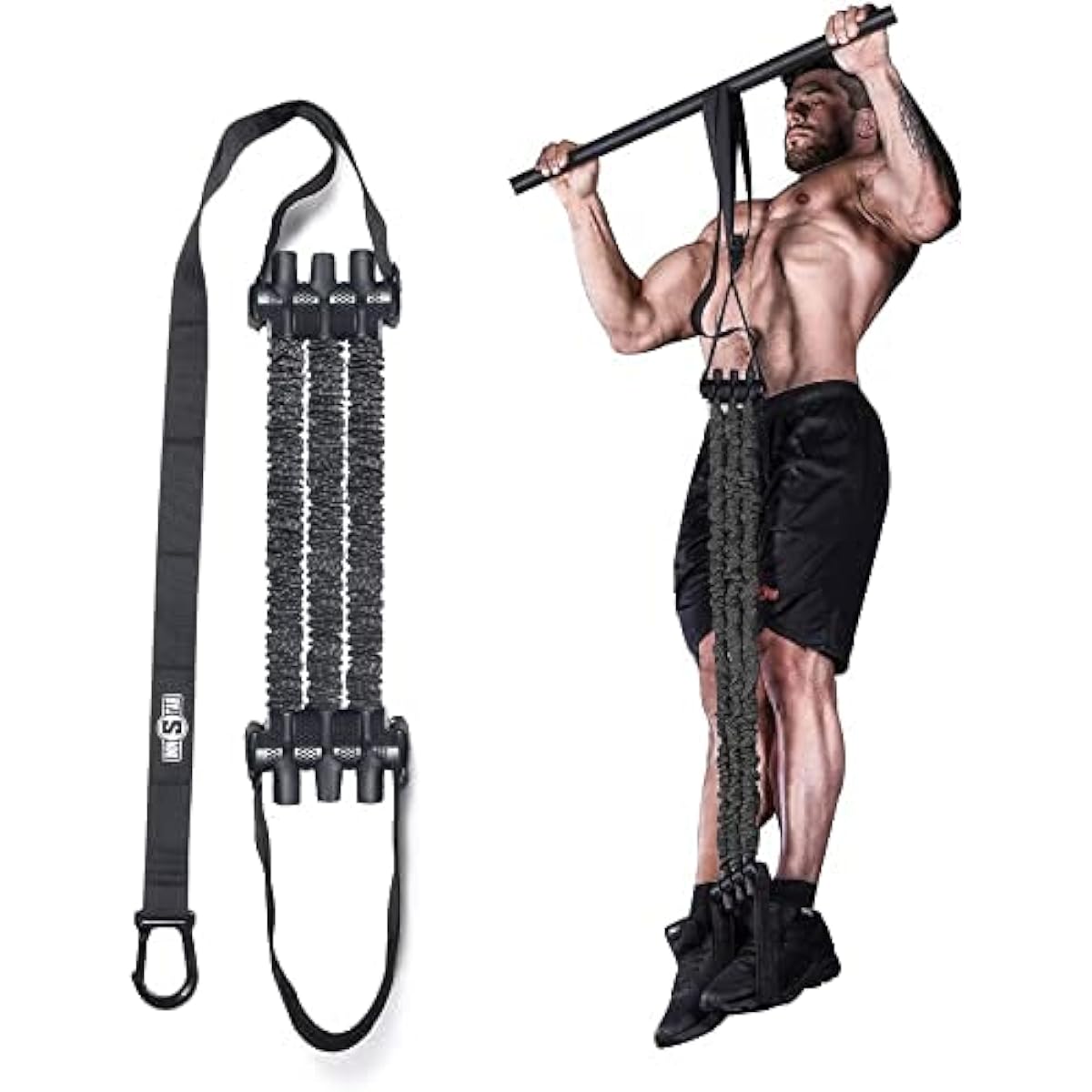 INNSTAR Pull-up Assist Pull-up Assist Tube Adjustable Pull-up Equipment Strength Training Tube Pull-up Bar Pull-up Machine
