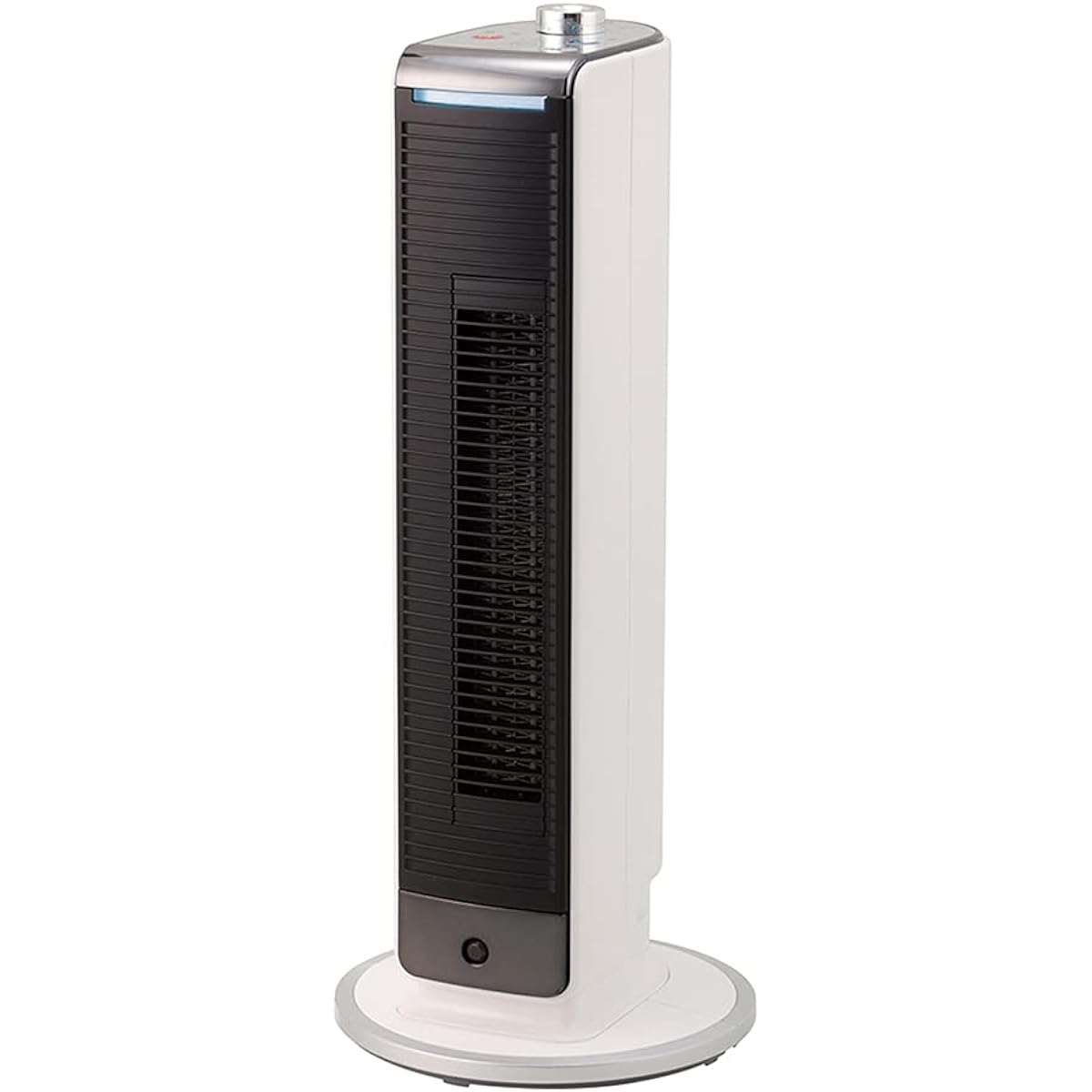 Koizumi Electric Fan Tower Fan Hot & Cool Mini Air Blower Warm Air 2 in 1 Motion Sensor Compact White KHF-0833/W