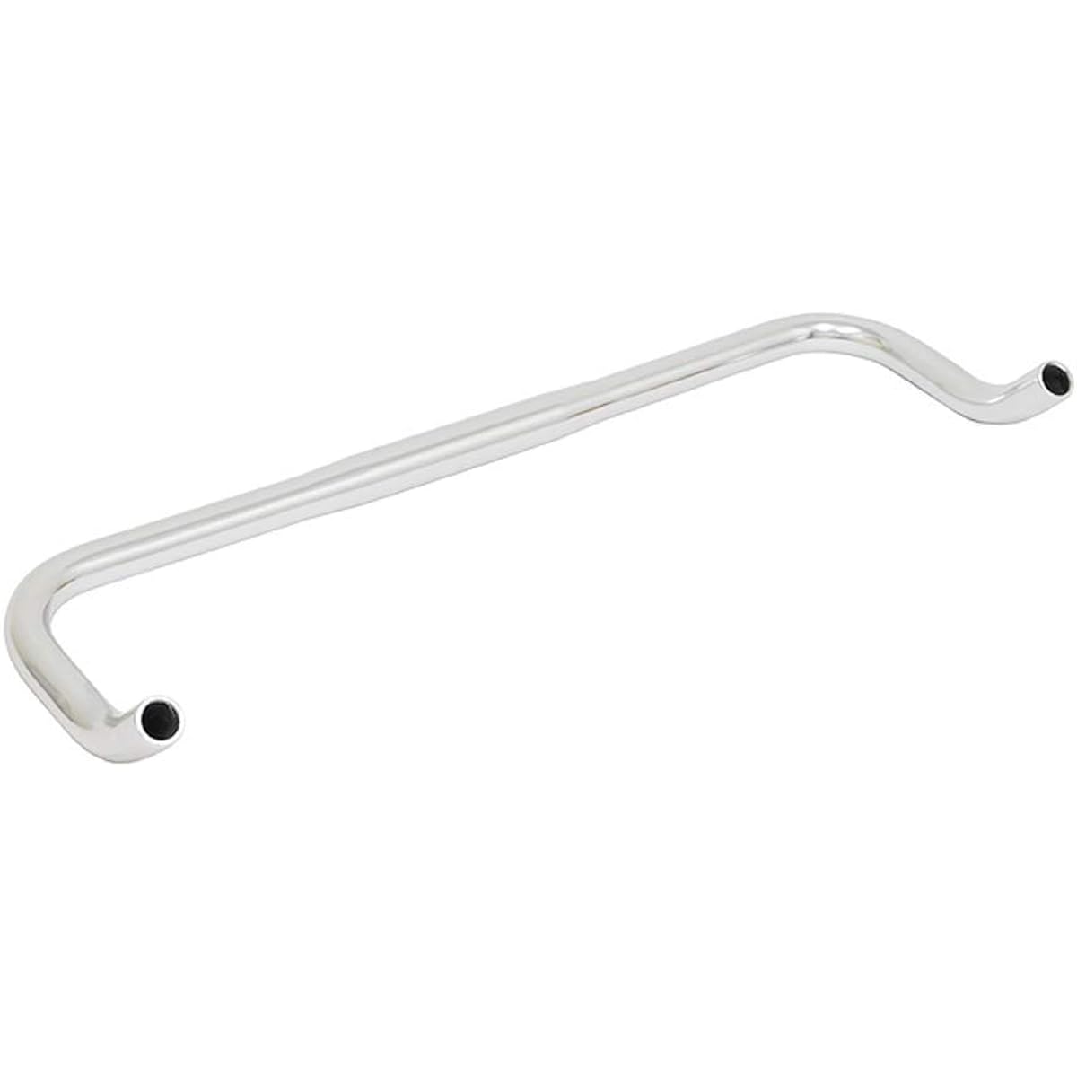 AKI WORLD Bullhorn Handlebar Silver 470mm HS-RA-02-470-SV HB-OTR-001