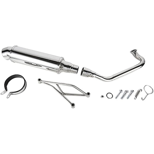 Bike Parts Center Custom Stainless Steel Muffler for Suzuki Address V125/G/S CF4EA/4MA 202901