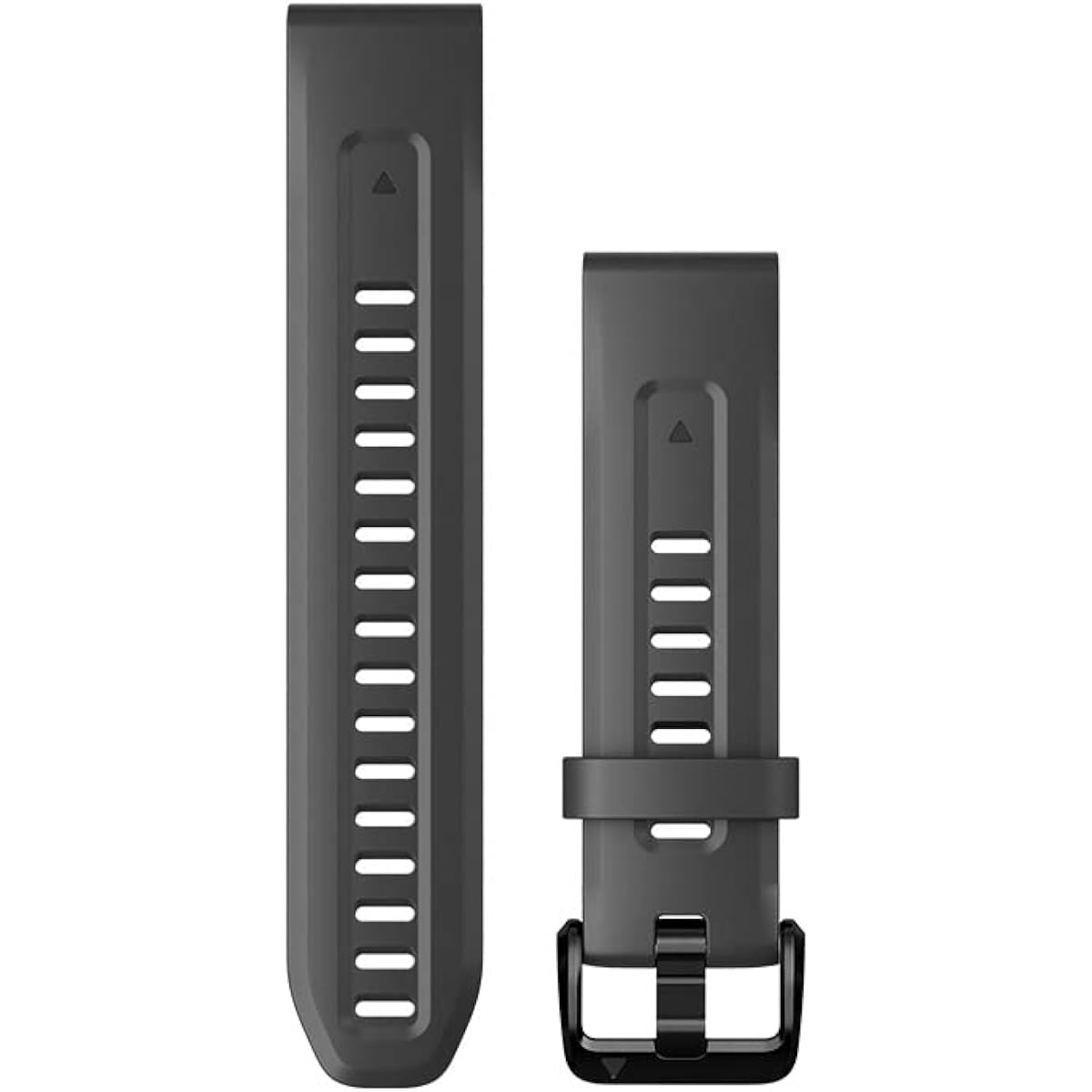 GARMIN Genuine Replacement Band QuickFit F7S 20mm Compatible with Graphite fenix7S [Genuine Japanese Product] Black 010-13102-21