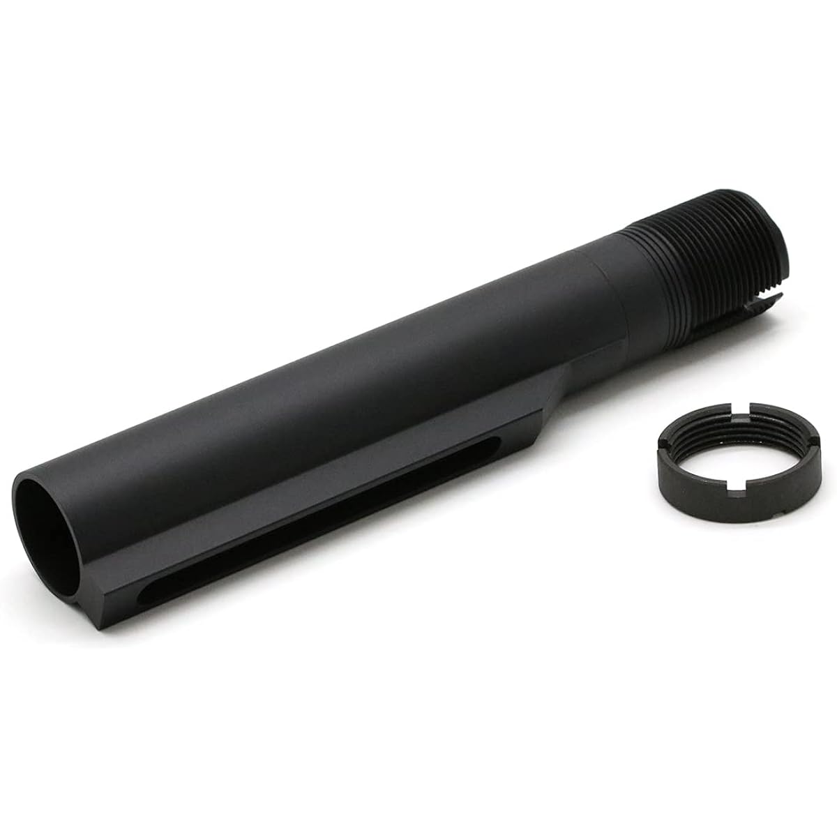 ORGA Stock Pipe 7075 Aluminum Mil Spec Trepon Black ORGA-PTW7075