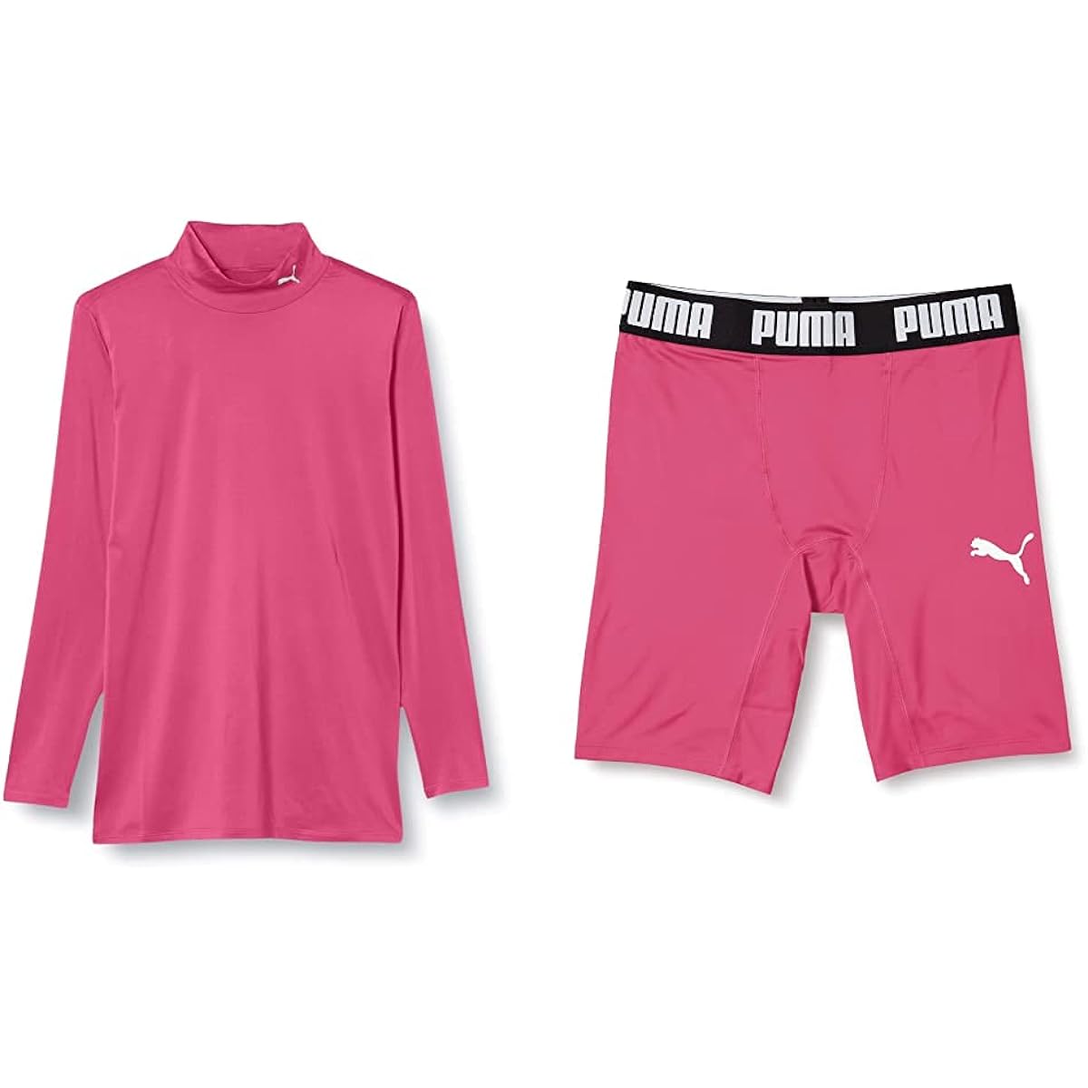 [PUMA] Compression Mock Neck LS Shirt Men's