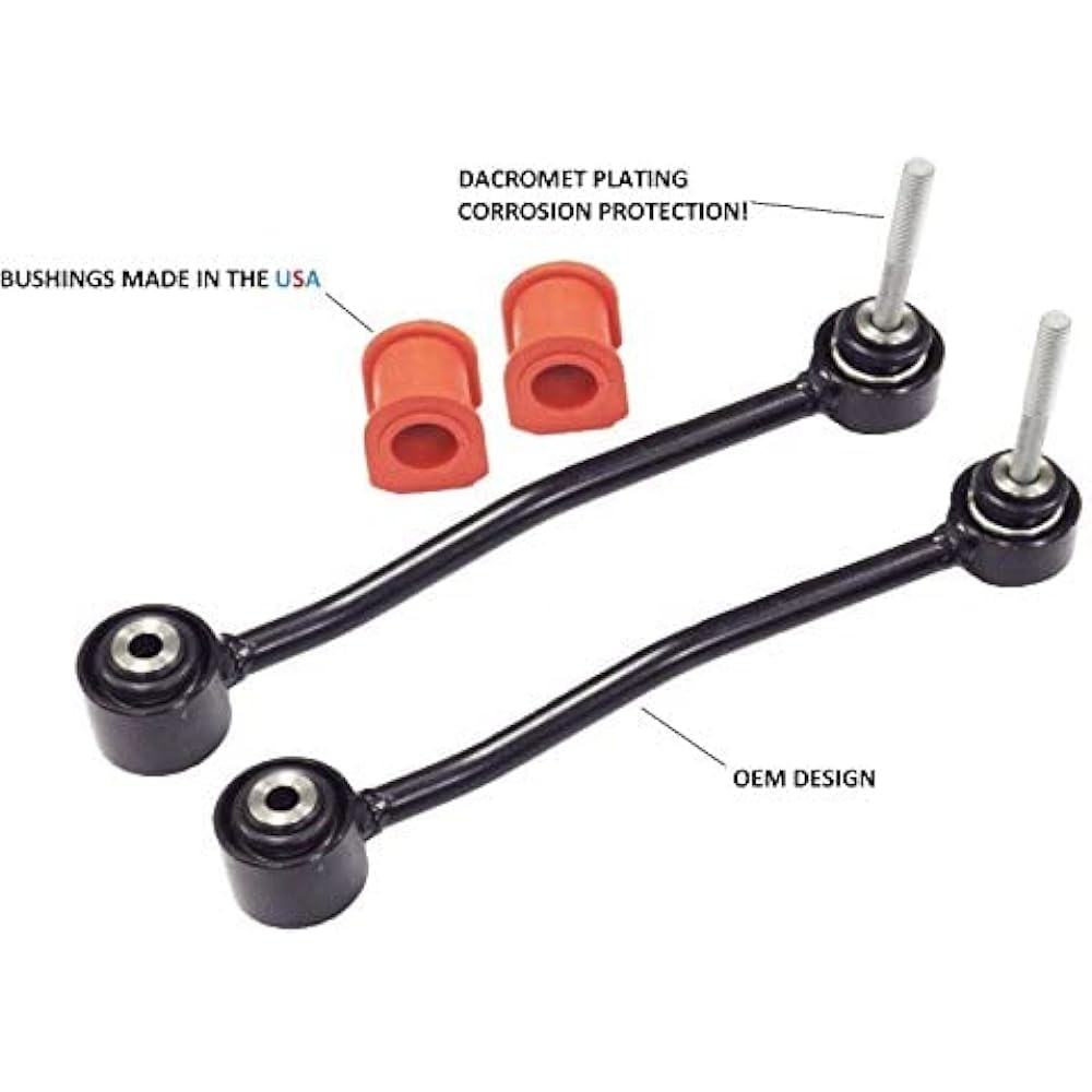 SUSPENSION DUDES 4 Peace Front Swell Waver Endink & Bushing Ford Exkusage F250 F350 Super Duty 4x4