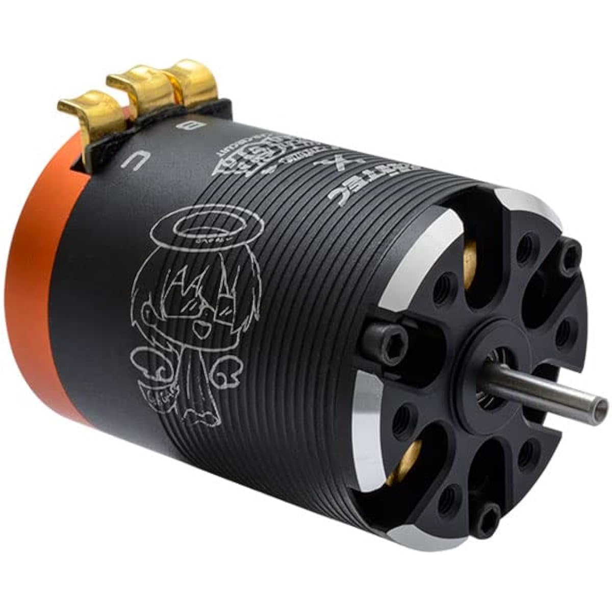 Hitec Multiplex Japan RED ZONE XZ-135TG (13.5T) Brushless motor Japanese genuine product XZ-TG series Radio GaGa Takahashi collaboration line drawing illustration included