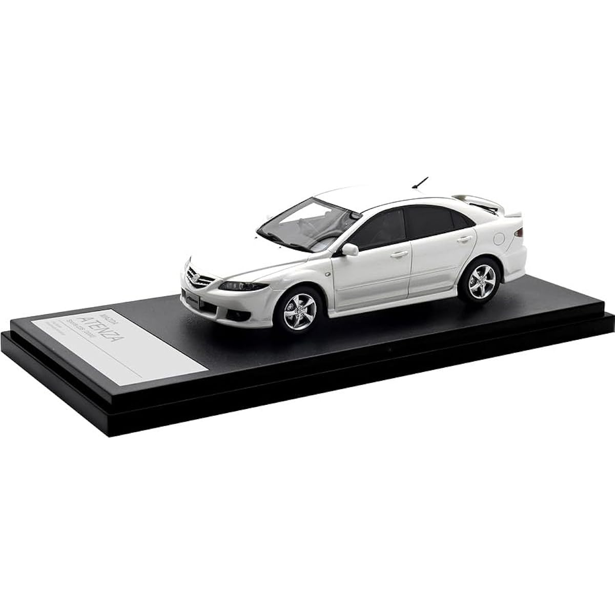 INTERALLIED Hi Story 1/43 Mazda Atenza Sport 23S (2000) Snowflake White Pearl Mica Finished Product