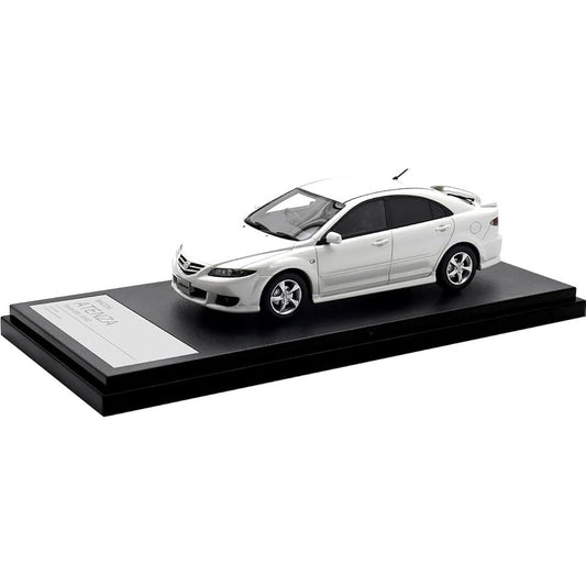 INTERALLIED Hi Story 1/43 Mazda Atenza Sport 23S (2000) Snowflake White Pearl Mica Finished Product