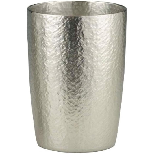 Osaka Tinware (Suzuki) Osaka Naniwa Tinware Traditional Craft Sake Utensil Tumbler Belk Large 16-6-1