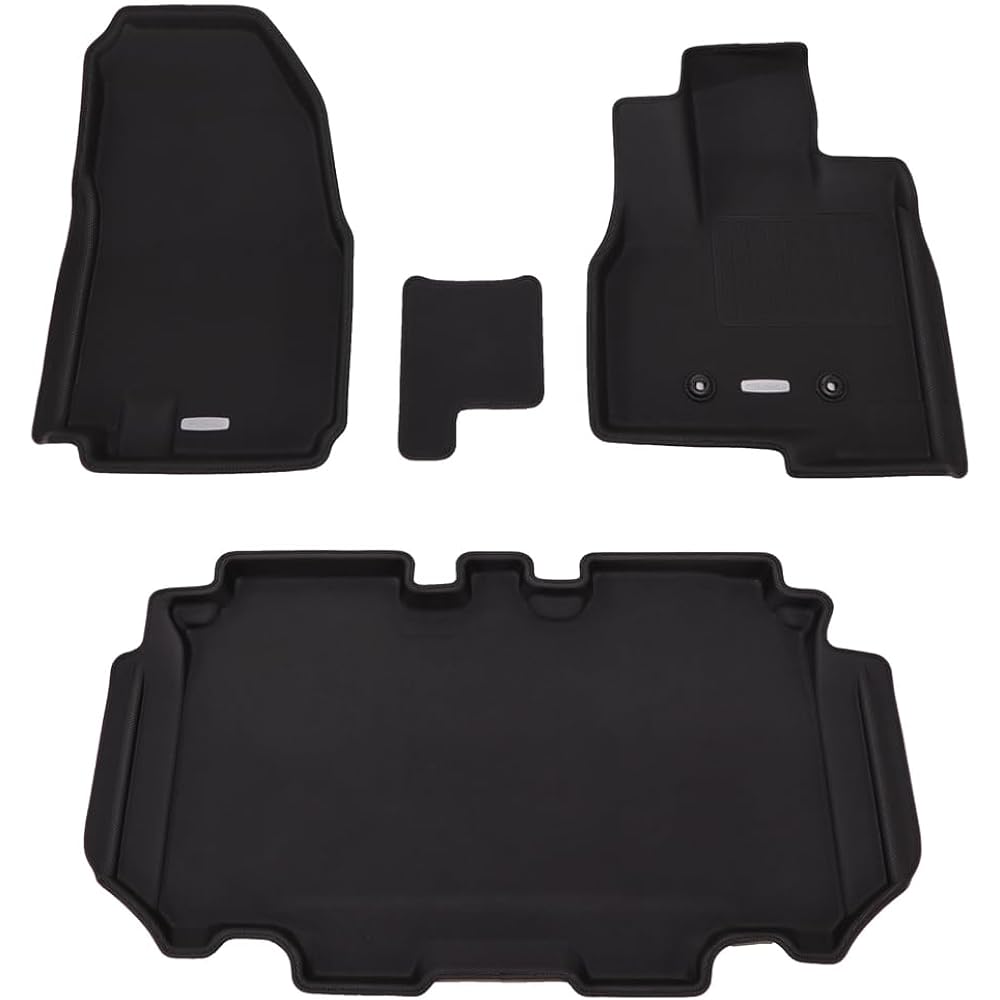 Clazzio Floor Mat 3D Type Set for 1 N-BOX/N-BOX Custom JF5 / JF6 R5(2023)/10~ NEW Rubber Type Black EH-2065 [5EEHB2065K]