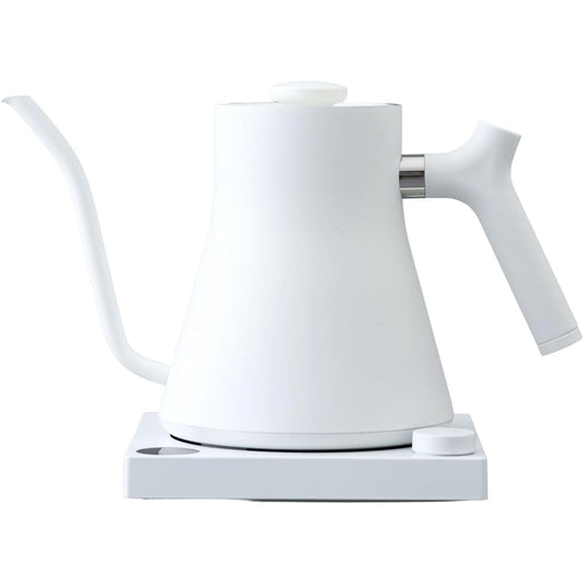 [Domestic genuine product, 1 year manufacturer's warranty] FELLOW Stagg EKG Electric kettle with temperature adjustment function, white [PSE certified]