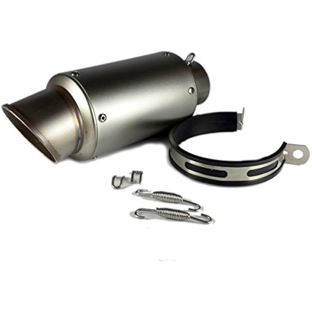 General Purpose 60.5 Pi GP Short Silencer/Muffler Slip-on Muffler/Fake Titanium