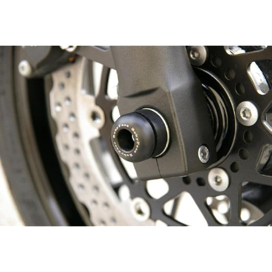 BABY FACE Axle Protector Front Duracon Black ZRX1200 DAEG (09-12) 006-A0026BK