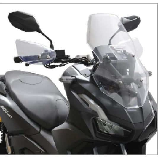 Asahi Windshield (AF ASAHI) Knuckle Visor Clear 23- ADV160(8BK-KF54) M4-ADV23