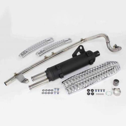 Special parts TAKEGAWA Scrambler muffler (government certified) CT125 (JA55) 04-02-0328