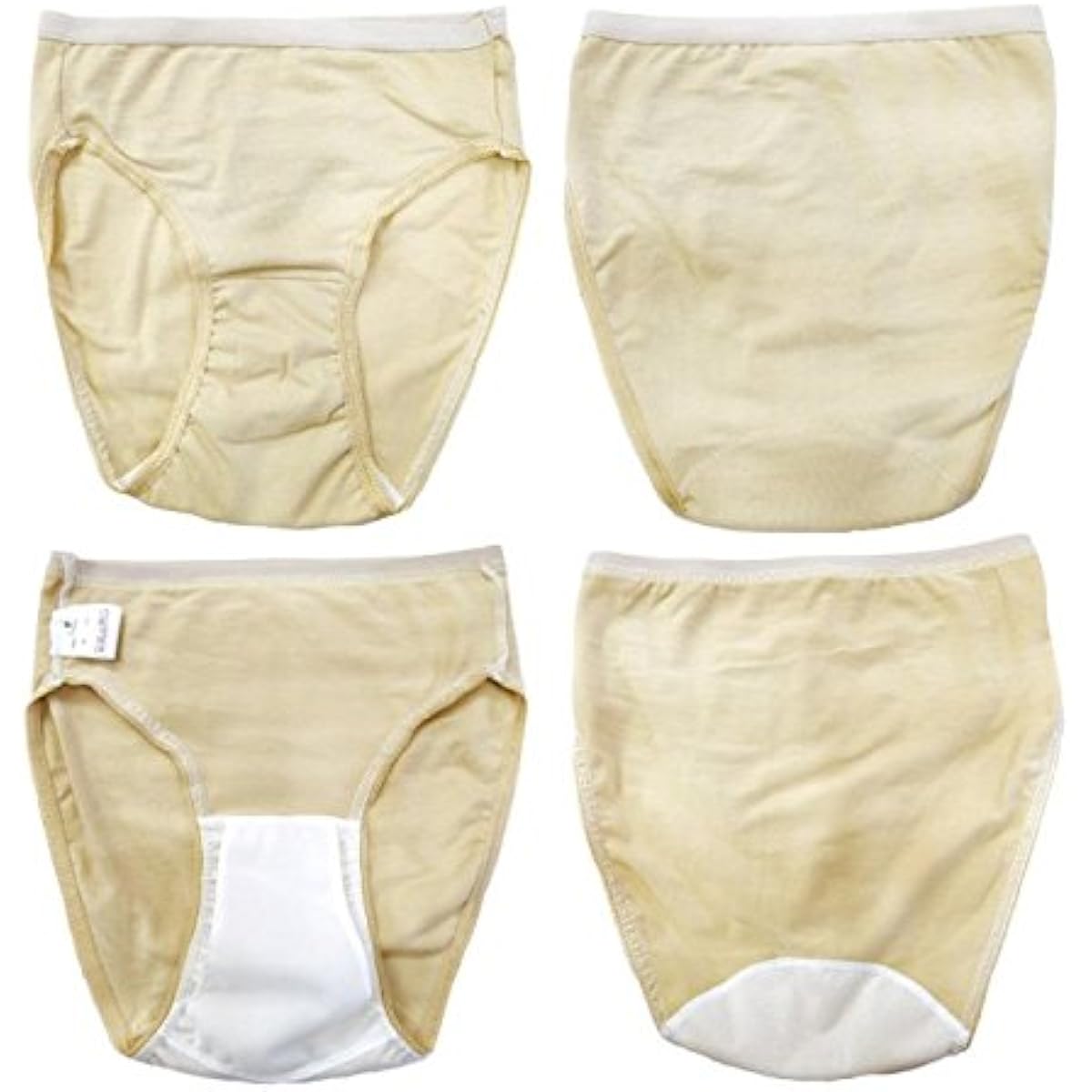 Ballet Rhythmic Gymnastics Figure Leotard Shorts Made in Japan Halfbeak Sanitary Shorts Beige Cotton with Wing Pocket