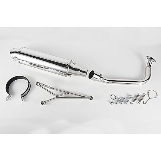 Bike Parts Center Dio 110 Dio110 JF31 Custom Stainless Steel Muffler 2036 2036