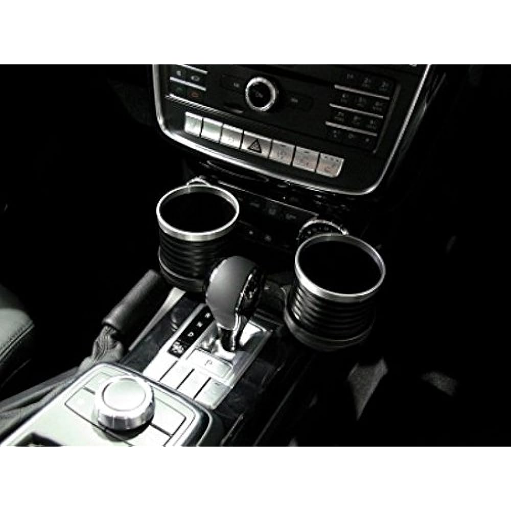 ALCABO Multi-Pocket Series "Black Cup Holder (Model Number: AL-M314B)" ≪MERCEDES-BENZ G Class (W463) AL-M314B