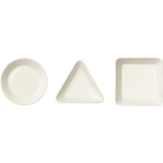 [Regular Imported Product] Iittala Teema Mini Serving Set (Set of 3 Small Plates) White 1006153