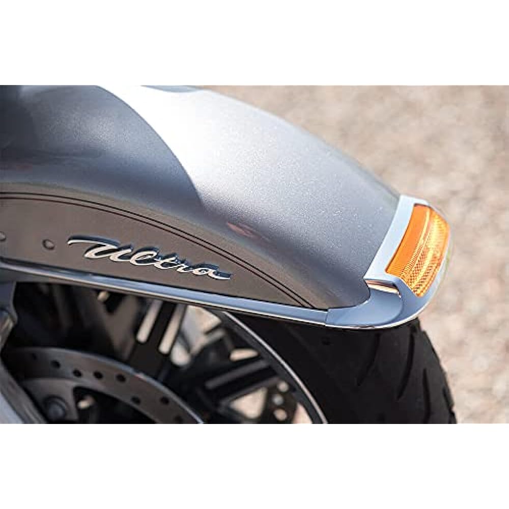 Front Fender Emblem Medalion Name Plate Script Harley Davidson Electric Ride Ultra FLHTCU