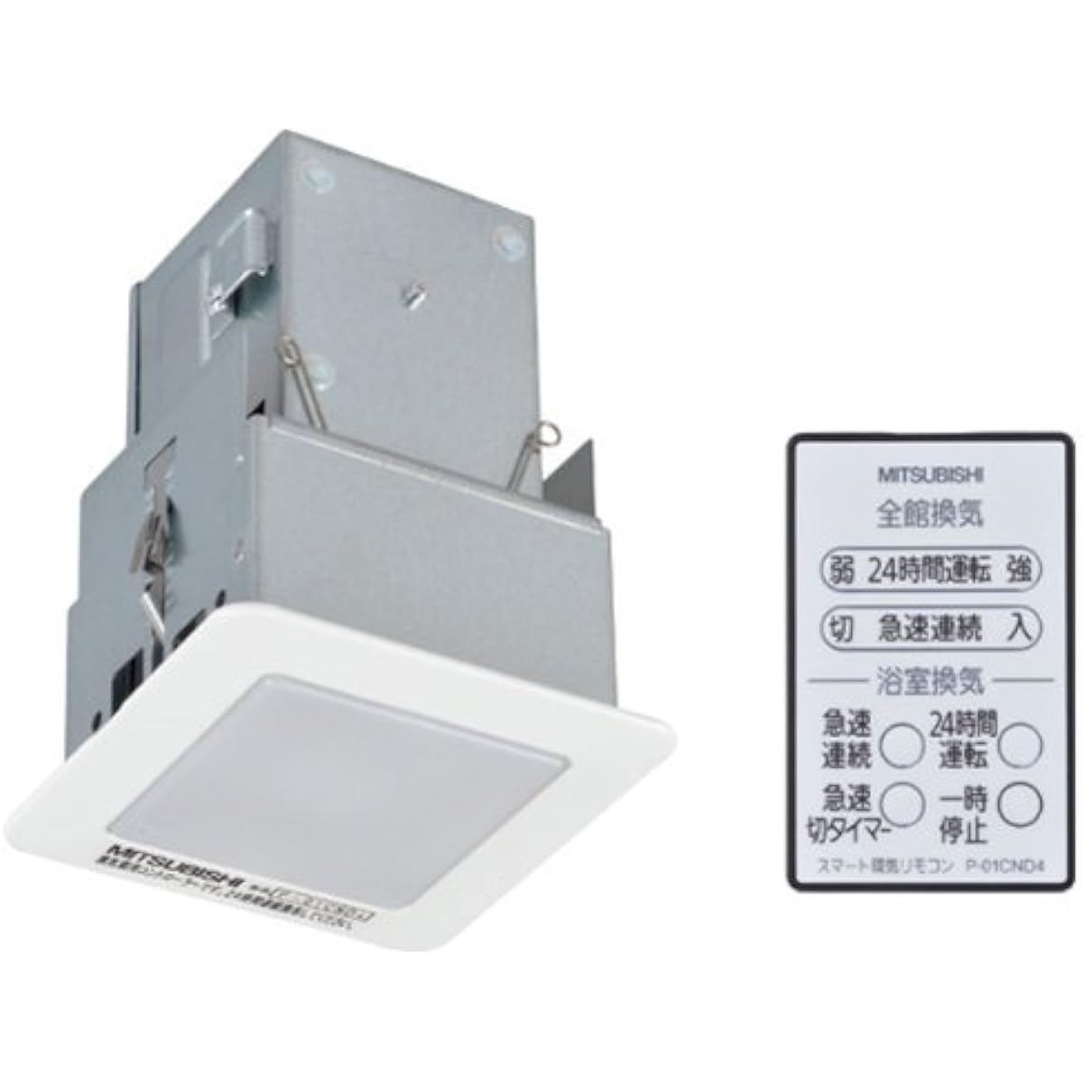 Mitsubishi Electric Ventilation System Air Flow Circulation System (Wall Exhaust Type) P-01CND4