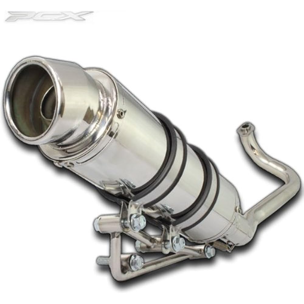 PCX 125 JF28 Stainless Steel Semi Up Custom Muffler